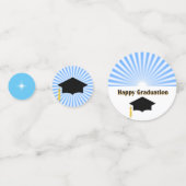 Gelukwensen met je afstuderen Tafelconfetti Confetti (Voorkanten)