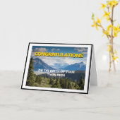 Gelukwensen op de Geboorte van Uw TweelingPecs Kaart (Gele Bloem)