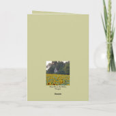 Gelukwensen op het nieuwe baby! kaart (Achterkant)