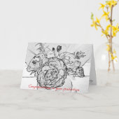 Gelukwensen op uw afstuderen kaart (Gele Bloem)