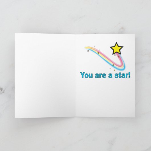 Gelukwensen op uw afstuderen! kaart (Binnen)