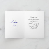 Gelukwensen op uw Bar mitswa Kaart (Binnen)