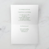 Gelukwensen op uw huwelijk kaart (Binnen)