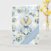 Gelukwensen op uw Huwelijk Kaart (Gele Bloem)