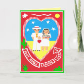 Gelukwensen op uw huwelijk kaart (Voorkant)