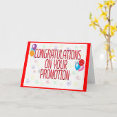 Gelukwensen op Uw Kaart van de Bevordering (Gele Bloem)