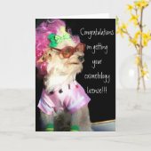 Gelukwensen op uw kaart van de de (Gele Bloem)