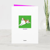 Gelukwensen op Uw Nieuw Puppy Kaart (Achterkant)