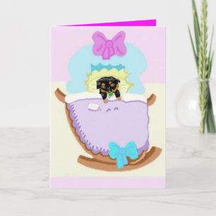 Gelukwensen op Uw Nieuw Puppy Kaart