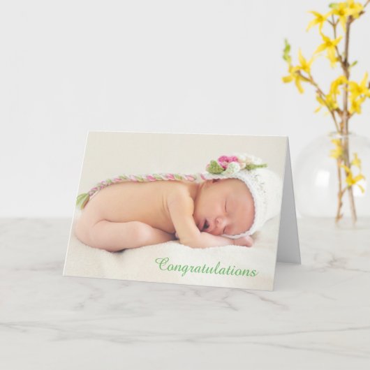 Gelukwensen op uw Nieuw Weinig Zegen Kaart (Gele Bloem)