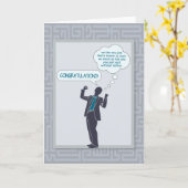 Gelukwensen op Uw Nieuwe (Grappige) Kaart van de (Gele Bloem)