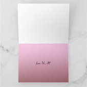 Gelukwensen op uw Wenskaart van de Bevordering Kaart (Binnen)