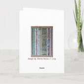 Gelukwensen - Plakboek 1 - de Kaart van Seizoenen (Achterkant)