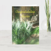 gelukwensen Predikant Kaart (Voorkant)