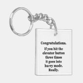 Gelukwensen Sleutelhanger (Voorkant Links)