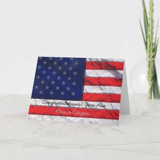 Gelukwensen! U bent nu een Burger Kaart (Voorkant)