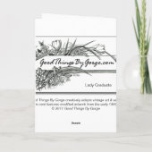 Gelukwensen: Universiteit of Gediplomeerde Kaart (Achterkant)