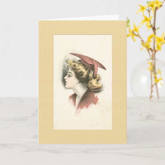 Gelukwensen: Universiteit of Gediplomeerde Kaart (Gele Bloem)