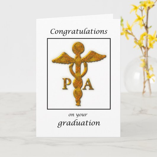 Gelukwensen van de Afstuderen van de arts de Hulp Kaart (Gele Bloem)