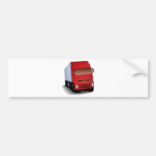 Gelukwensen van het Lot van de vrachtwagen de Semi Bumpersticker