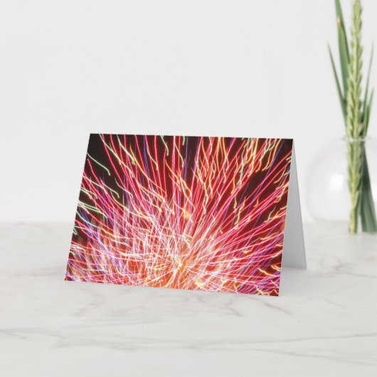 Gelukwensen & Vieringen, Vuurwerk Kaart (Voorkant)