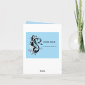 Gelukwensen voor de Witte Ceremonie van de Laag Kaart (Achterkant)