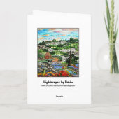 Gelukwensen voor om het even welke gelegenheid kaart (Achterkant)