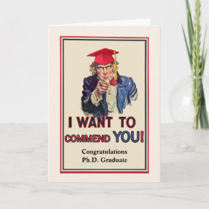 Gelukwensen voor Ph.D. Gediplomeerde, Oom Sam Kaart