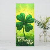 Gelukwensen voor St. Patrick's Day (Staand voorkant)
