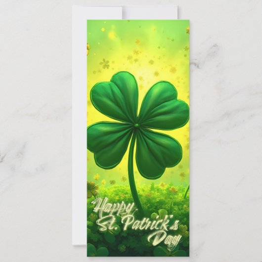 Gelukwensen voor St. Patrick's Day (Voorkant)