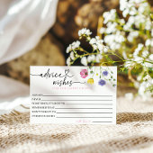 Gelukwensenkaart voor het gelukkige paar informatiekaartje