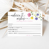 Gelukwensenkaart voor het gelukkige paar informatiekaartje