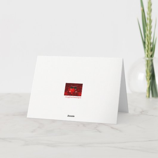 Gelukwenskaart 19e trouwdag met wijn kaart (Achterkant)