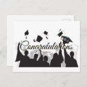 Gelukwenskaart Afgestudeerde Briefkaart (Voorkant / Achterkant)