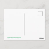 Gelukwenskaart Briefkaart (Achterkant)