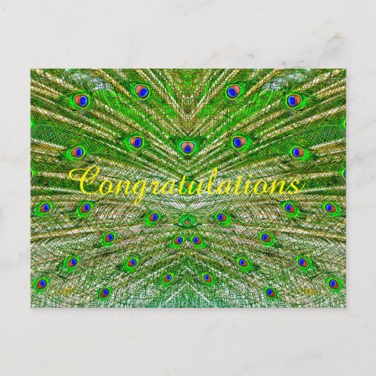 Gelukwenskaart Briefkaart (Voorkant)