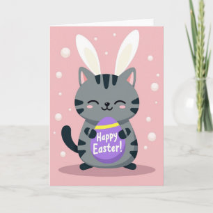 Gelukwenskaart met Konijn Kitty Kaart