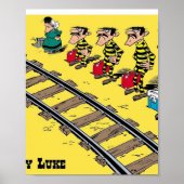 gelukzak dalton anime tv film gele kind esc poster (Voorkant)