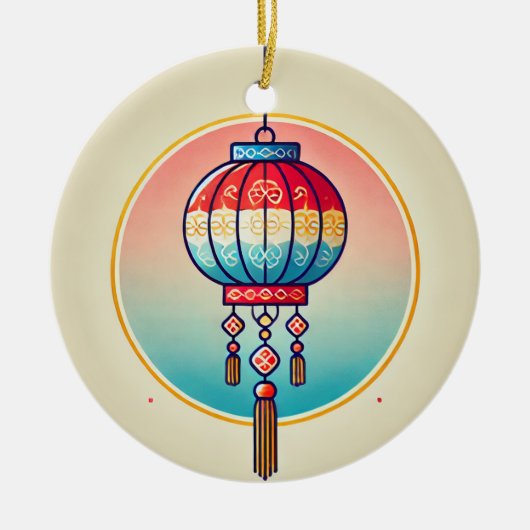 gelukzalig oosters ornament (Voorkant)