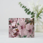 Gelukzalige Bloesems Briefkaart (Staand voorkant)