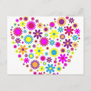 Gelukzalige Bloesems Briefkaart