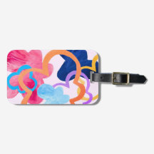 Gelukzalige Dag Bagage Label