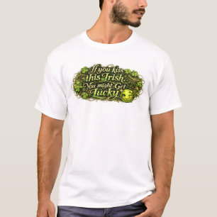 Gelukzalige gelukkige St.Patricksdag T-shirt