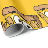 Geluroogde Champignon Pizzaslices Cadeaupapier (Rol Hoek)