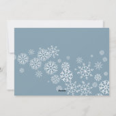 Geluste Feestdagen | Snowflake 3 Foto-collage Feestdagenkaart (Achterkant)