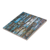 Gem-achtige bakstenen muur tegeltje (Zijkant)