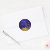 Gem & Bow|Blauwe Sweet 16 Sticker (Envelop)