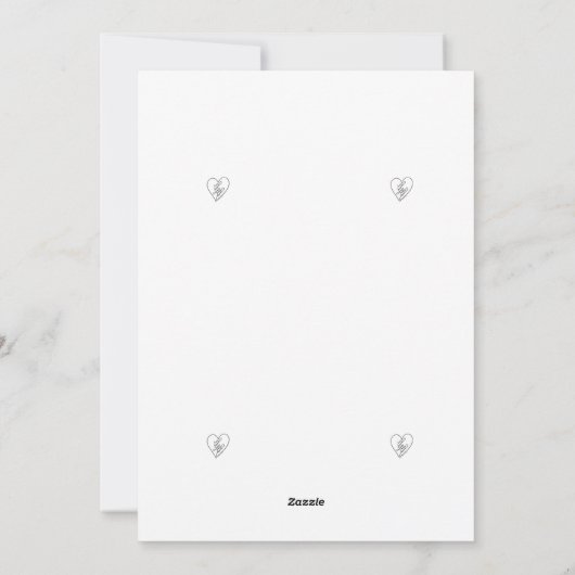 Gem Cut & Share Kinder Valentijnsdag Kaarten (Achterkant)