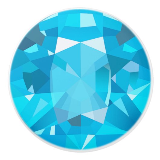 Gem Design Keramische Knop (Voorkant)