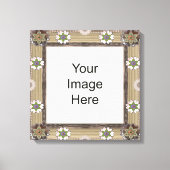 Gem en Bead Fotosjabloon Verpakt Canvas Afdruk (Voorkant)